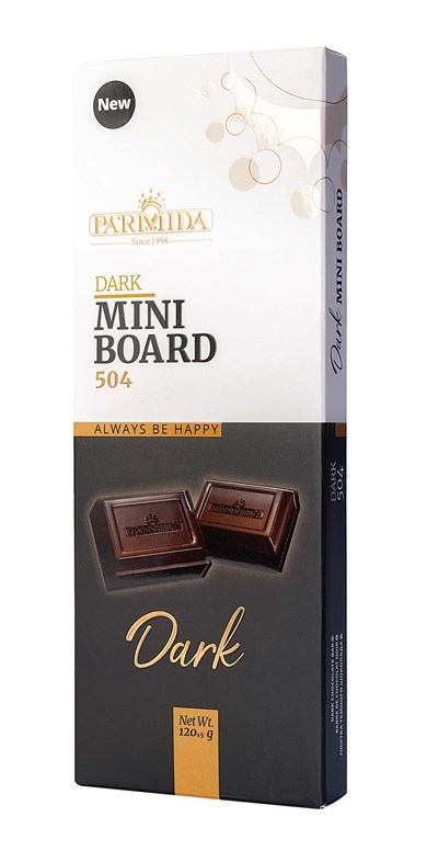 Parmida Dark Mini Tablet Chocolate 120g